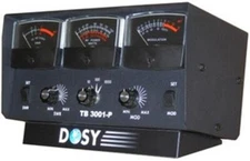 Dosy TB-3001P 1,000 Watt SWR/Mod/Watt Meter with Black Meter CB & 10 Mtr