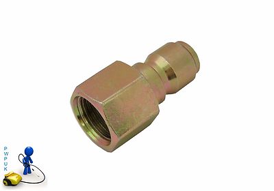 Lancia Idropulitrice In Acciaio Inox Midi 14,8 Mm Attacco Rapido A Sgancio TPQNC38SS - Foto 2