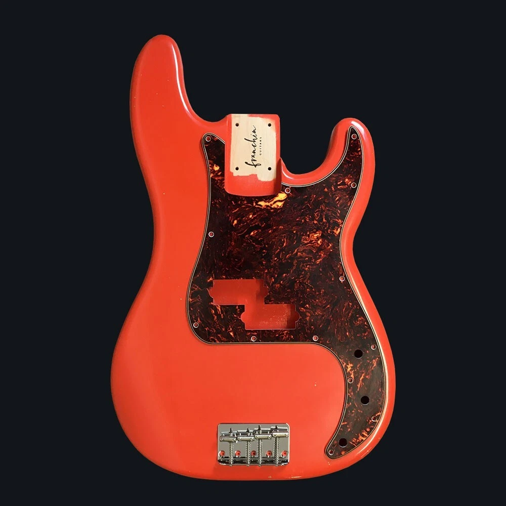 FRANCHIN bass body PINO PALLADINO REPLICA Relic Red P-Bass type 