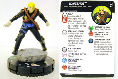 HeroClix - #023 Longshot - X-Men Rise and Fall