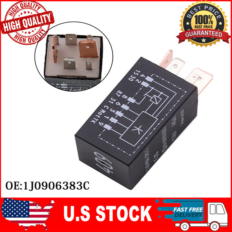 New For VW Audi Fuel Pump Relay 409 Volkswagen Jetta Golf Passat