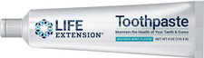 Life Extension Fluoride Free Toothpaste Healthy Teeth Gums Mint Flavor 4 oz