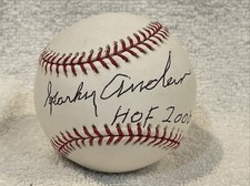 RARE Sparky Anderson HOF 2000 AUTO'D OML Ball, Cincinnati Reds, Detroit Tigers!