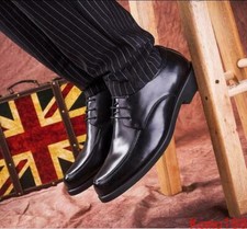 Mens lace up pu leather Formal Dress business classic Shoes new