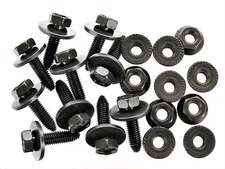 ISUZU 8mm Body Bolts & Nuts- M8-1.25 x 30mm Long- 13mm Hex- 20pcs (10ea)- #128