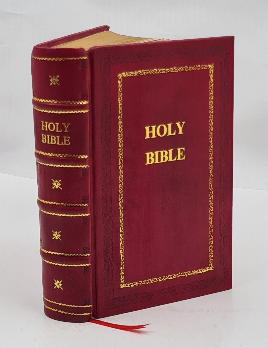 Large Print Bible-Nkjv By Thomas Nelson [Premium Leather Bound]