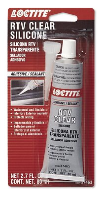 Loctite Clear RTV Silicone Sealant 80 ml Tube P/N 37463