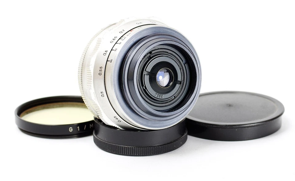 Carl Zeiss Jena Tessar 4.5/40mm RED T Wide Angle for M42 No.3937152 - Image 3 of 3