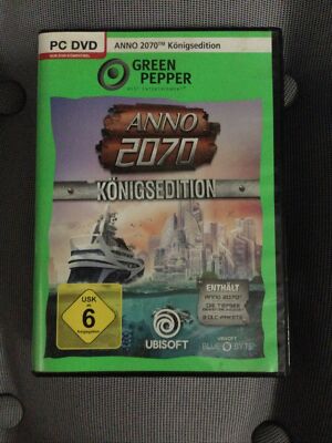 Anno 2070 Königsedition PC Spiel 2012 Windows XP Vista 7 DVD Strategie Ubisoft
