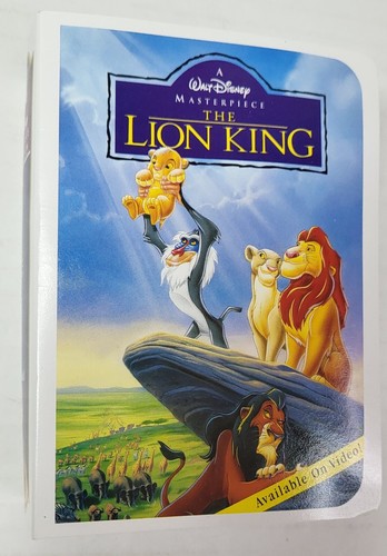 Variety of Disney McDonalds Figurines Masterpiece Collection 1996 Mini VHS case - Picture 3 of 35