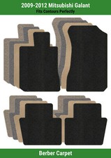 Lloyd Berber Front Rear Row Carpet Mats For 2009-2012 Mitsubishi Galant