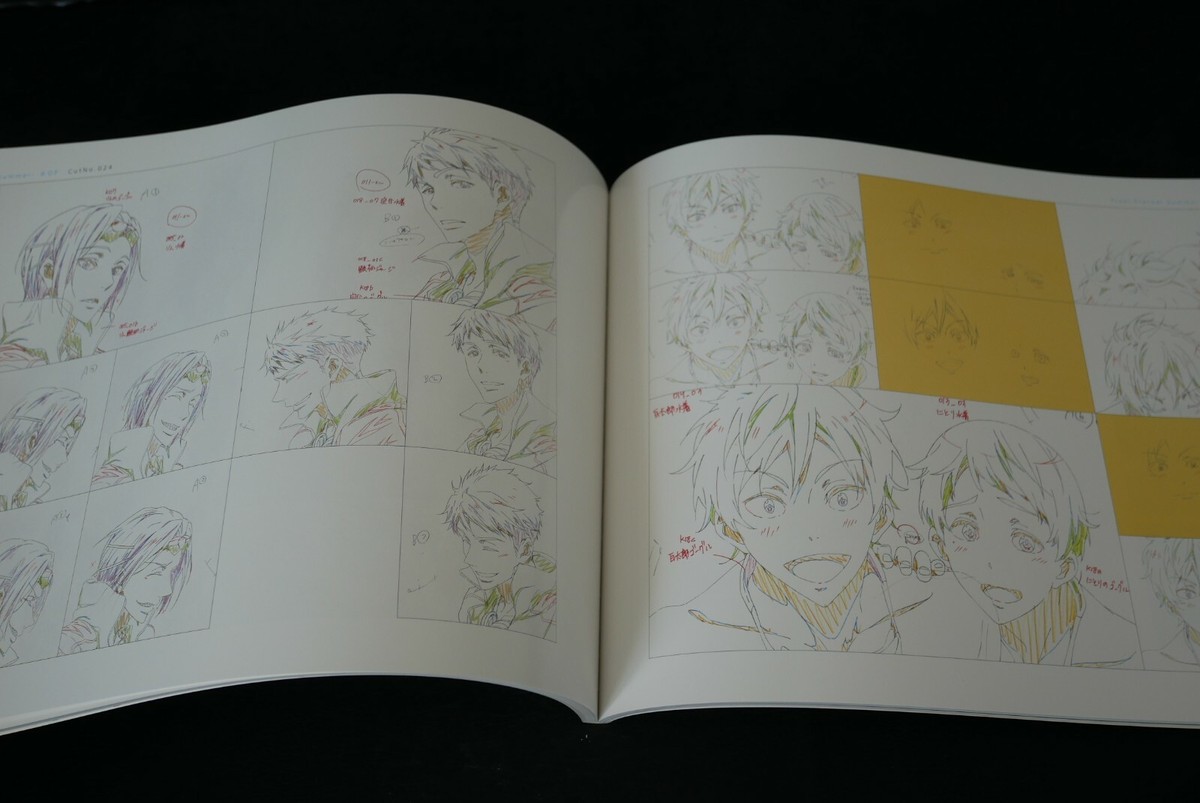03▢ Free! series CREATION NA0212-1 Kyoto Animation: Free! & Free! -ES- Series Creation Notebook
