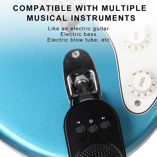 Mini Guitar Amp 5W Portable Small Electric Guitar Practice Amp Bluetooth фб G9P7 - Picture 3 of 10