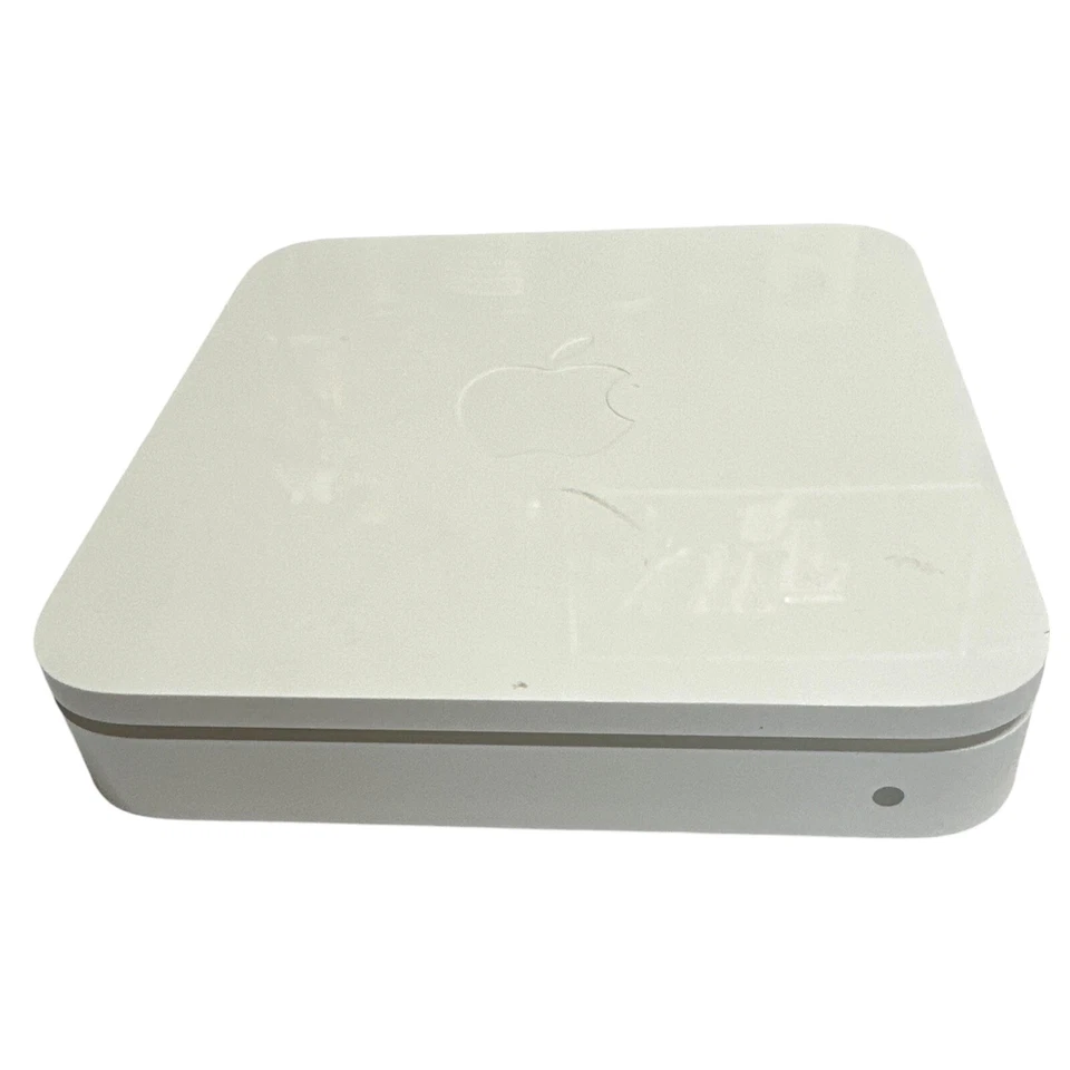 Apple Airport Extreme 802.11n Wi-Fi Wireless Base Station Mac A1143 - Image 2 of 4
