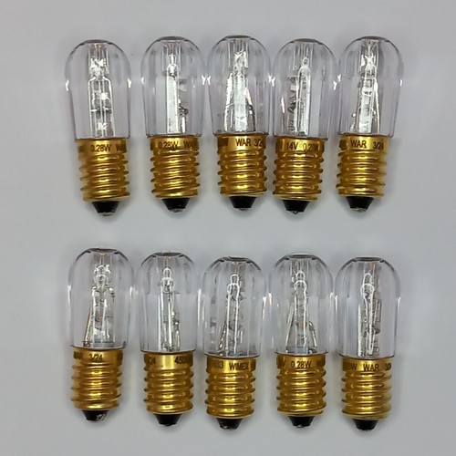 10 lampade di ricambio BIANCO CALDO WARM A LED 14V E14 per catenaria 20 luci LED - Foto 7 di 8