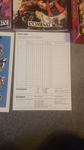 Warhammer Fantasy Battle Rules Set Combat Bestiary Magic 1984 2nd Edition Boxed - Photo 9/15