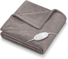 Beurer HD75 Cosy Heated Blanket / Snuggie Throw 180cm x 130cm - ONE BLANKET