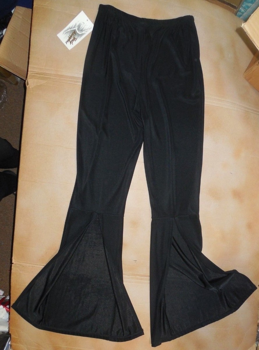 NWT BODY WRAPPERS 7316 BLACK Flared Jazz Pants w/Slit Extra NWT BODY WRAPPERS 7316 BLACK Flared Jazz Pants w/Slit Extra
