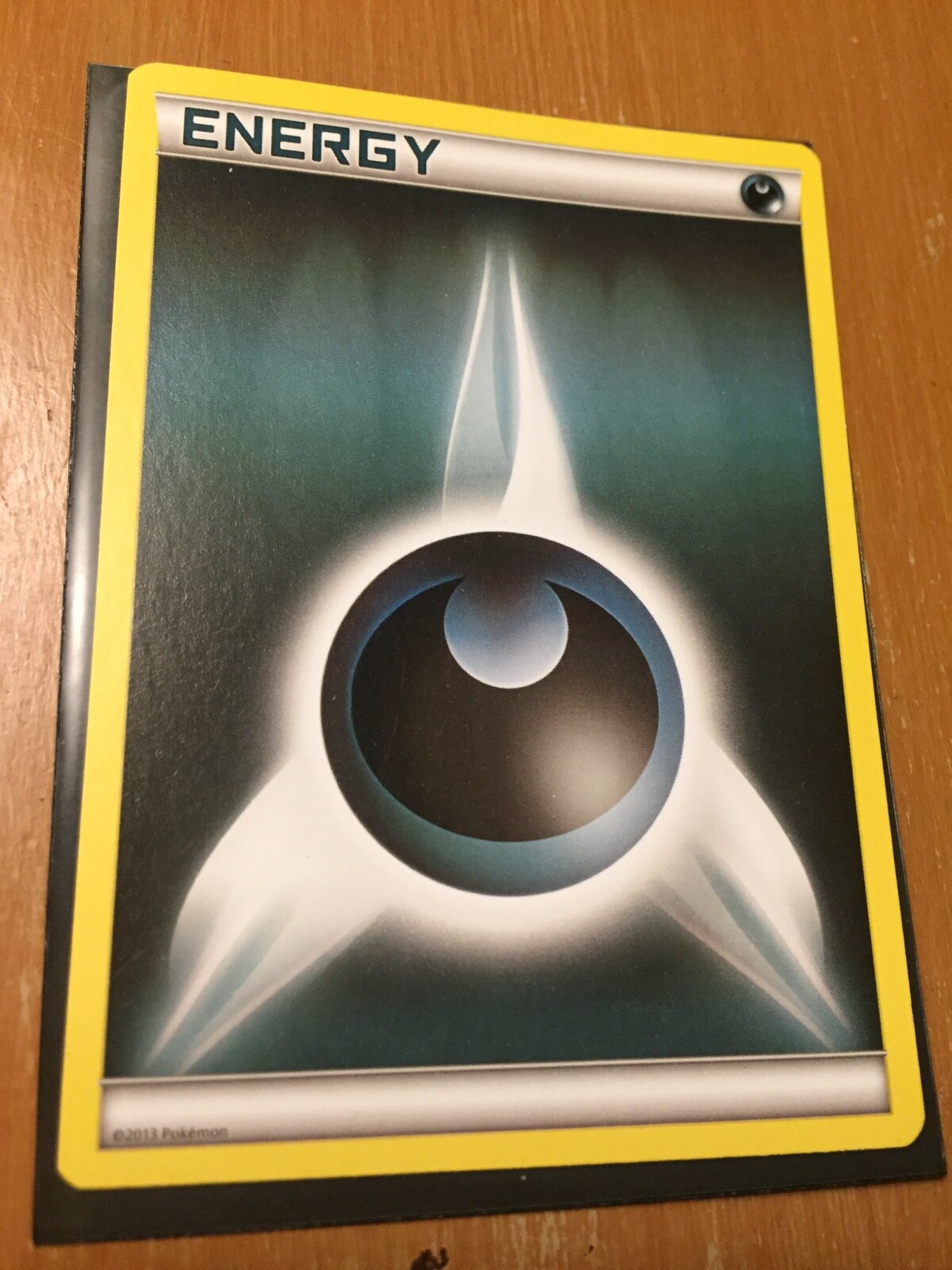 Pokemon Card Dark Energy Unnumbered Nintendo 2013
