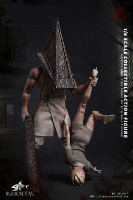 Fish Bonetoys Fb-Z017 Horror Pyramid Head & Nurse 1/6 Action Figure In Stock