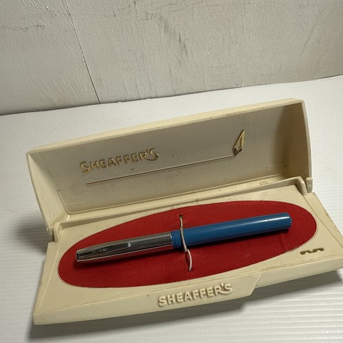 Sheaffer Calligraphy Fountain Pen Boxed Original 60’s Box Vintage (F nib) - Picture 10 of 23