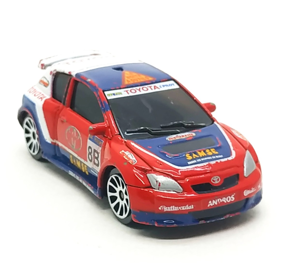 【WRC】Toyota Corolla Stellar Blue ミニカー WRC】Toyota Corolla Stellar Blue ミニカー WRC】Toyota