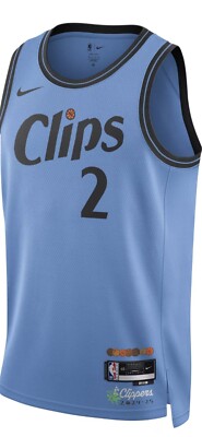 NWT Kawhi Leonard Clippers Nike Swingman City Edition Jersey