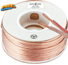 Cable 100Ft 16-Gauge Audio Stereo Speaker Wire Cable, 100 Feet, 30.48 Meters, 2