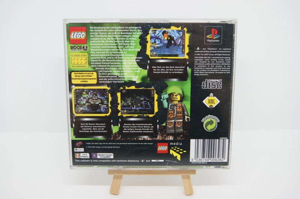 Playstation 1 PS1 Spiel - Lego Rock Raiders - mit Anleitung - Bild 2 von 4