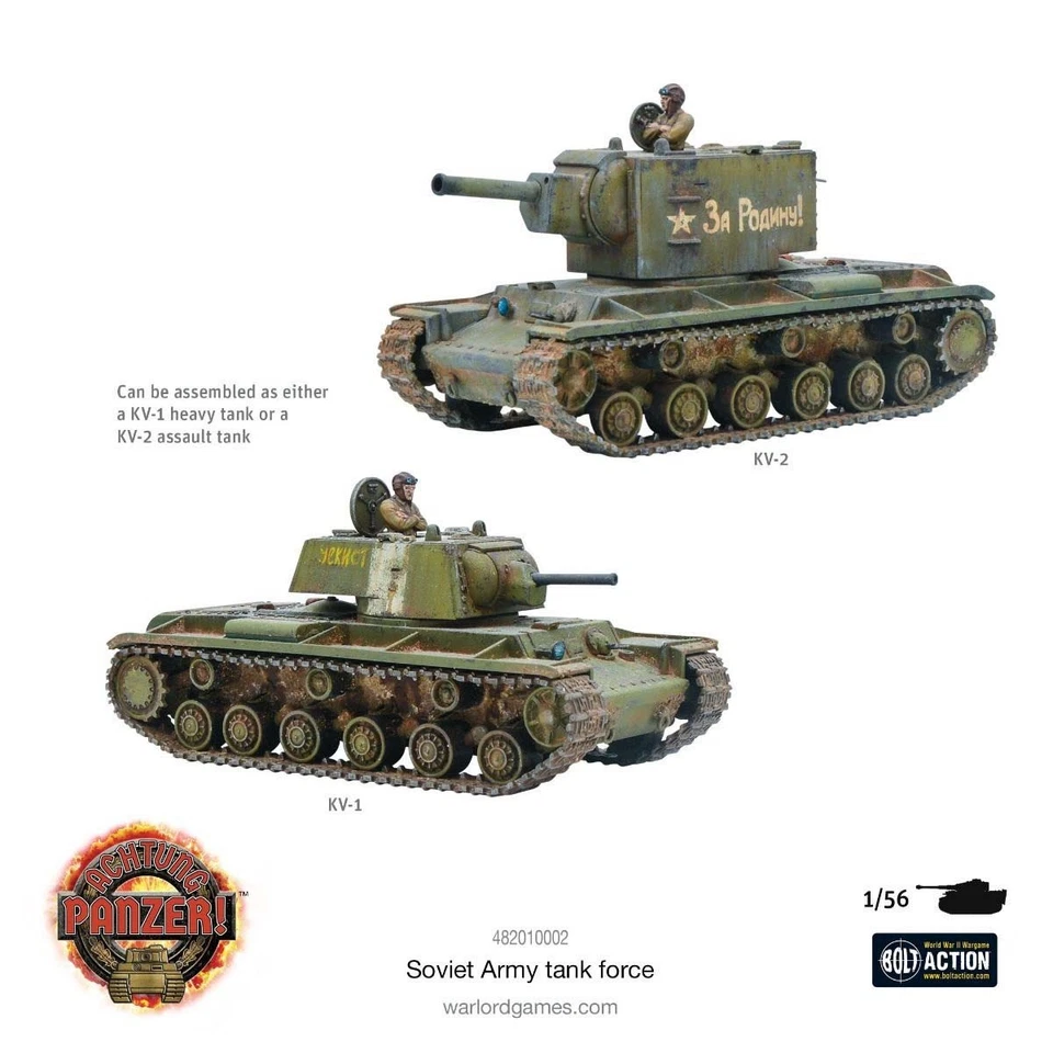 Bolt Action Achtung Panzer! Стартовый набор Soviet Army Tank Force с танками и многим другим - Изображение 3 из 4