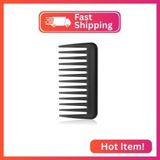 Mini Travel Comb, Small Wide Tooth Comb Portable Pocket Combs Curl Comb Shower C