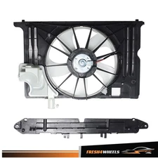 For 2014-2019 Toyota Corolla XSE SE LE Radiator Condenser Cooling Fan Assembly