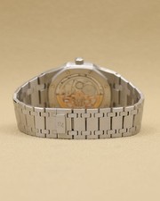 Audemars Piguet Royal Oak "Jumbo" Blue 15202ST Extra-Thin w/ Archives & Box 2003 5