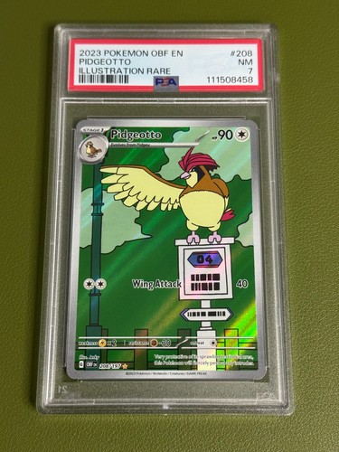 Pidgeotto graded PSA 7 for sale on eBay