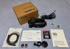 Canon XA11 HD Professional Camcorder 20x/400x Zoom - 2x 128GB Fast SD Cards