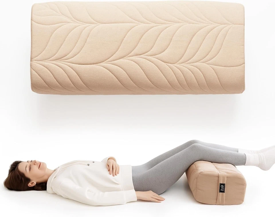 Almohada de Yoga Refuerzo para Meditación Cojín de Soporte de Yoga Restaurador 26x11x7 Foto 3 de 4