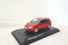 Vw Golf Gti 1/43 Mini Car Norev Volkswagen Red