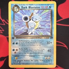 Dark Blastoise [1st Edition] #20 Prices | Pokemon Team Rocket | Pokemon  Cards