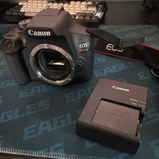 Canon EOS Rebel T7 Digital SLR Camera Body Black w/ LP-E10 Battery  Charger