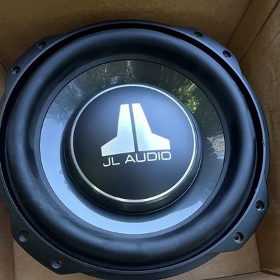 JL Audio 10TW3-D8 10in Shallow Mount Single Voice Coil 400W RMS Subwoofer