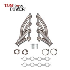 Stainless Shorty Exhaust Header Kit For Chevy Gmc C10 C1500 Trucks 19601998