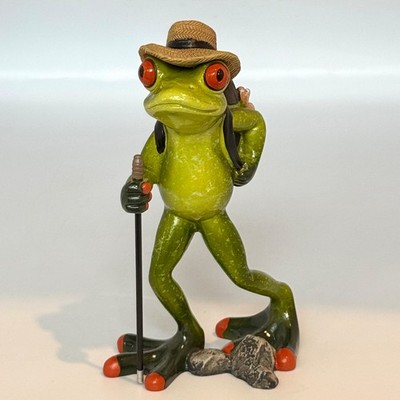 Keramik Frosch Dekofigur Sammlerfigur Wohndekoration l Frösche l NEU