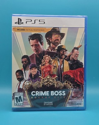 Crime Boss: Rockay City (Sony PlayStation 5) Factory Sealed