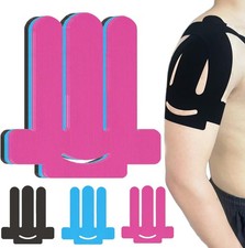 12 PCS Kinesiology Tape for Shoulder Precut, Pain Relief Mix  Shoulder Tape