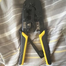 Klein Tools VDV226-011 Hand Crimper Stripper Yellow