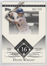 2007 Moments & Milestones David Wright (2005 First Full Season 27 Home Runs) 0q3
