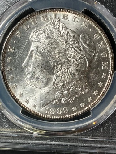 1883  MS62 Morgan Dollar, PCGS 58752145