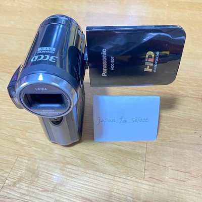 Panasonic HDC-SD7 Black Camcorder Video Camera Full HD 10x Zoom Compact Exc+++