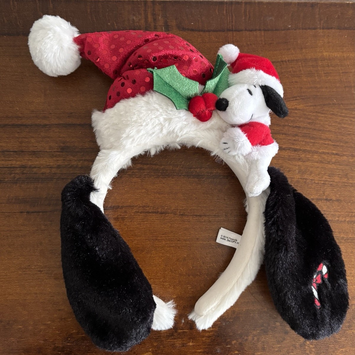 Universal Studios Japan Limited Head Band Snoopy Christmas USJ