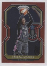 2021 Panini Prizm WNBA Red Prizm 42/299 Kahleah Copper #50 0k9w
